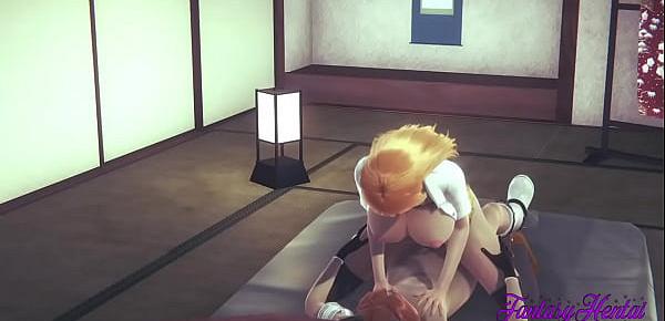  Bleach Hentai 3D - Orihime fuck and creampie in her pussy - Japanese Manga anime